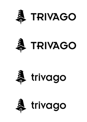 Trivago logo typeface trials
